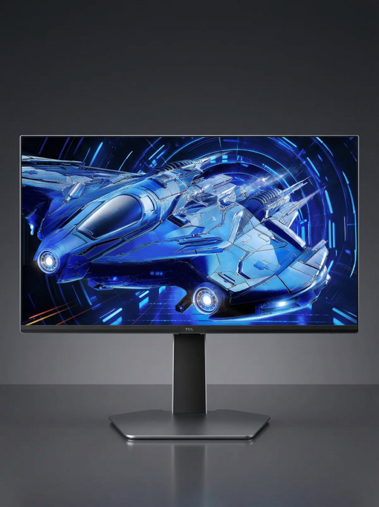Tcl Monitor Gaming 25g64 24.5 Fhd Ips Led 300hz - cena hero gerada por IA a partir da foto oficial